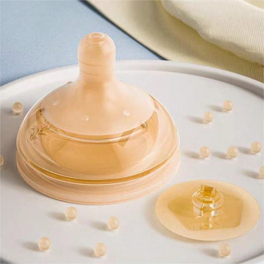 Baby Food Glass - 1 tétine pour biberon à col