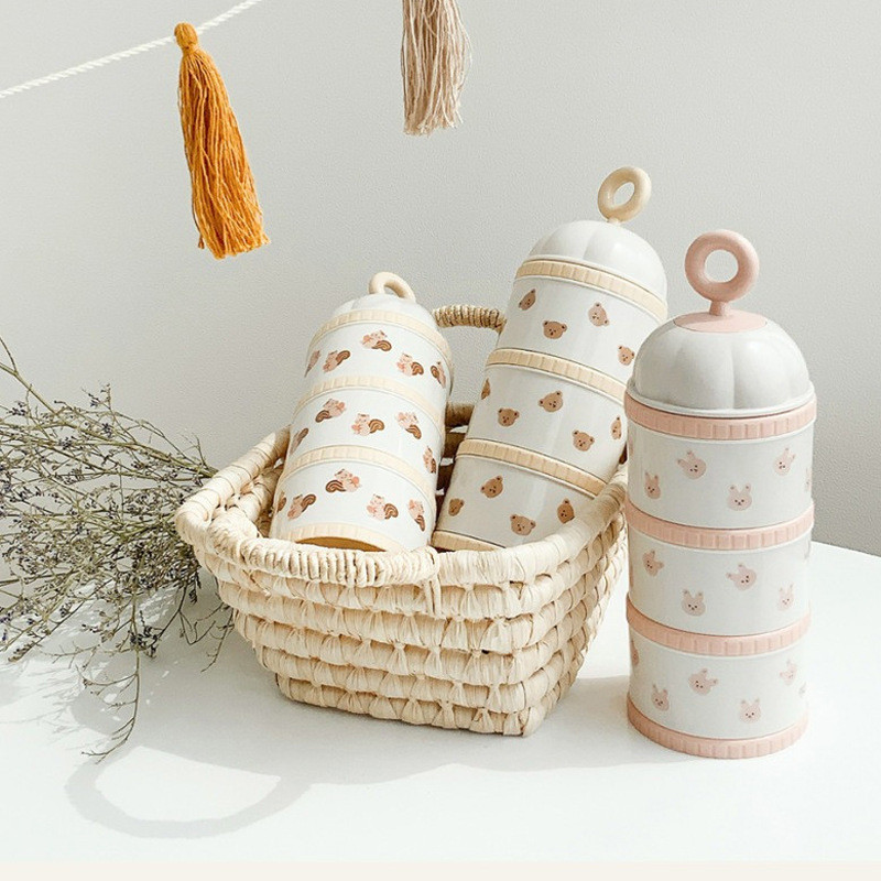 Baby Food In Jars - Boîte de lait en poudre ours