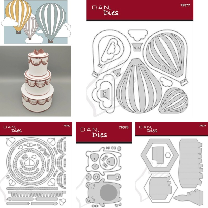 Baby Food Diary - Matrices de découpe en métal pour