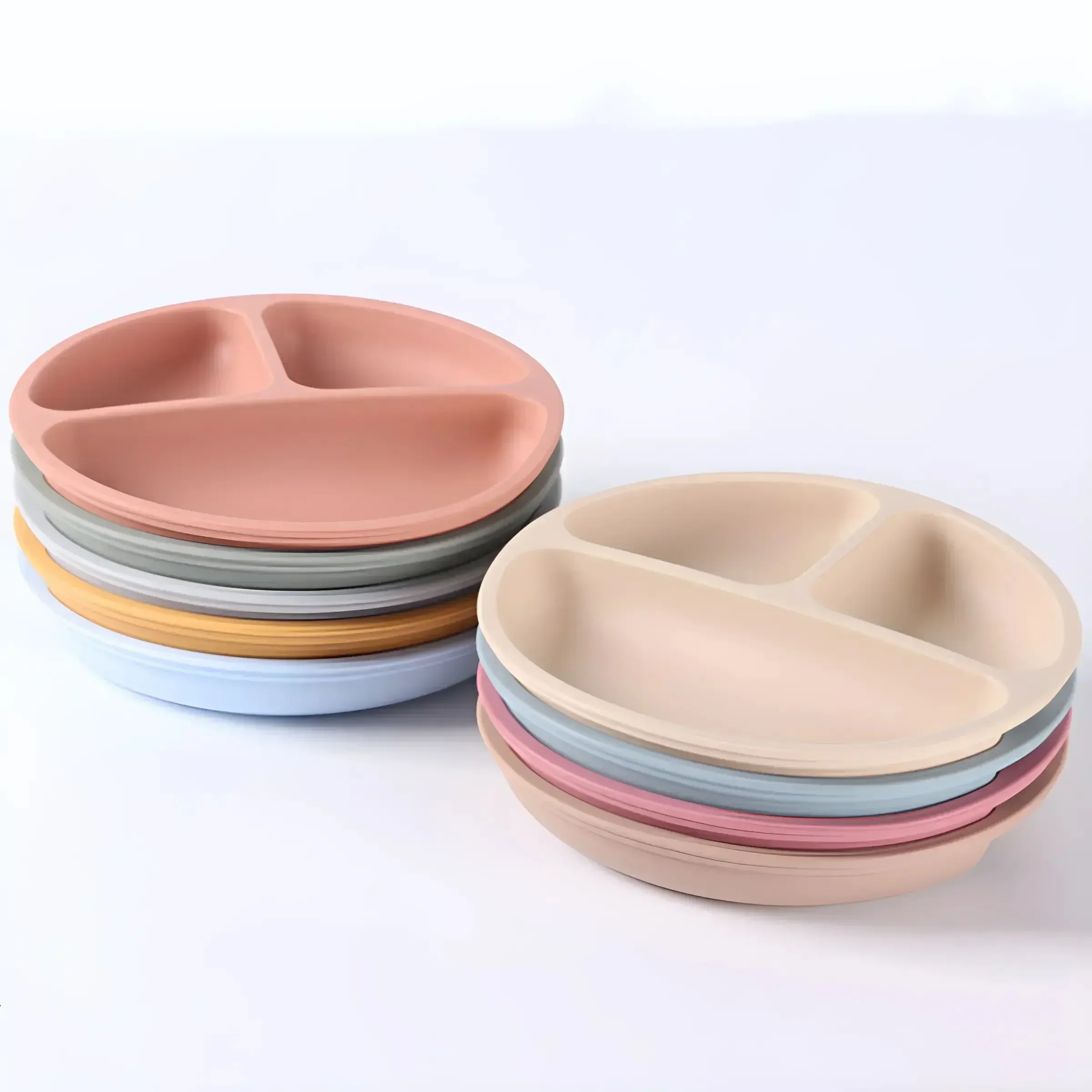 Baby Food Dinner - Vaisselle en Silicone, assiette à dîner