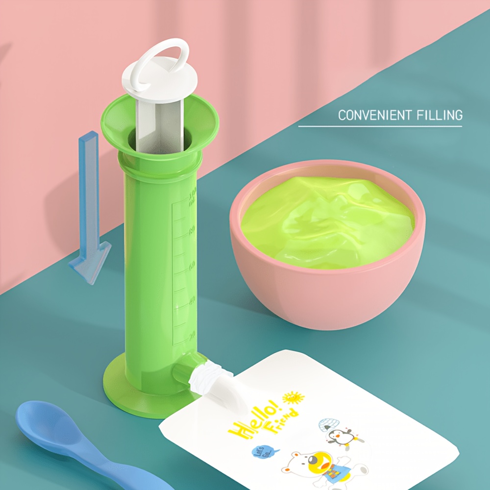 Baby Food Pouches 1 Year Old - Outil de remplissage pour aliments pour