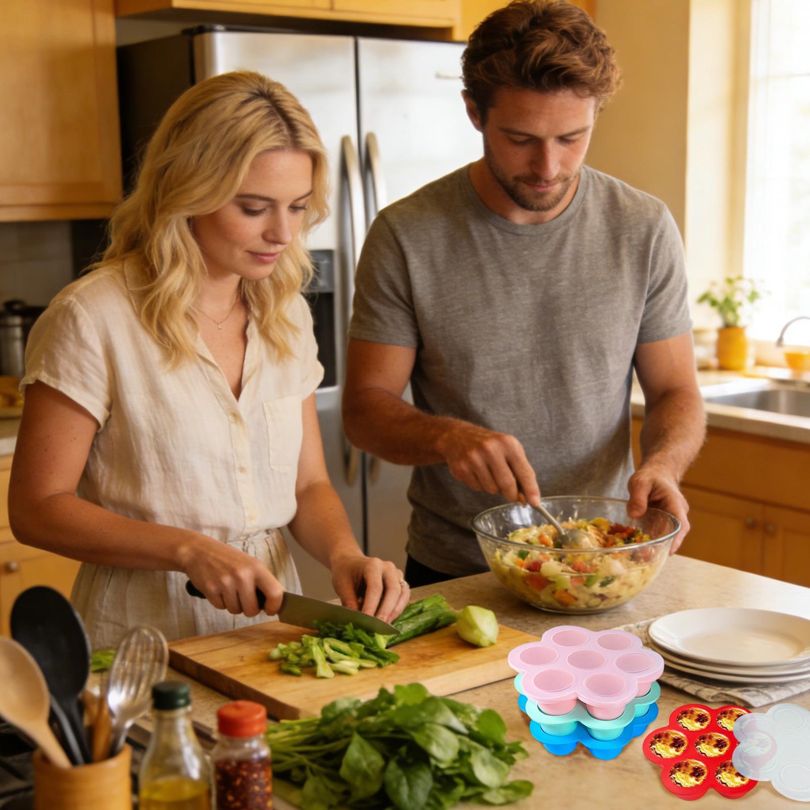 Baby Food Jelly - Moules en silicone réutilisables pour aliments