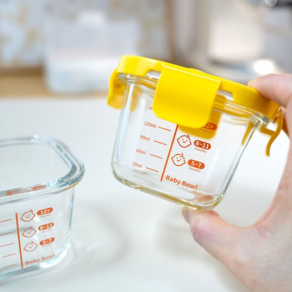 Baby Food Glass - Nouveau 170ml boîte de stockage des