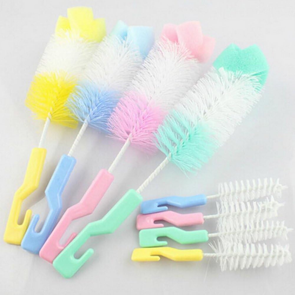 Baby Food Glass - Brosse de nettoyage de petites bouteilles,
