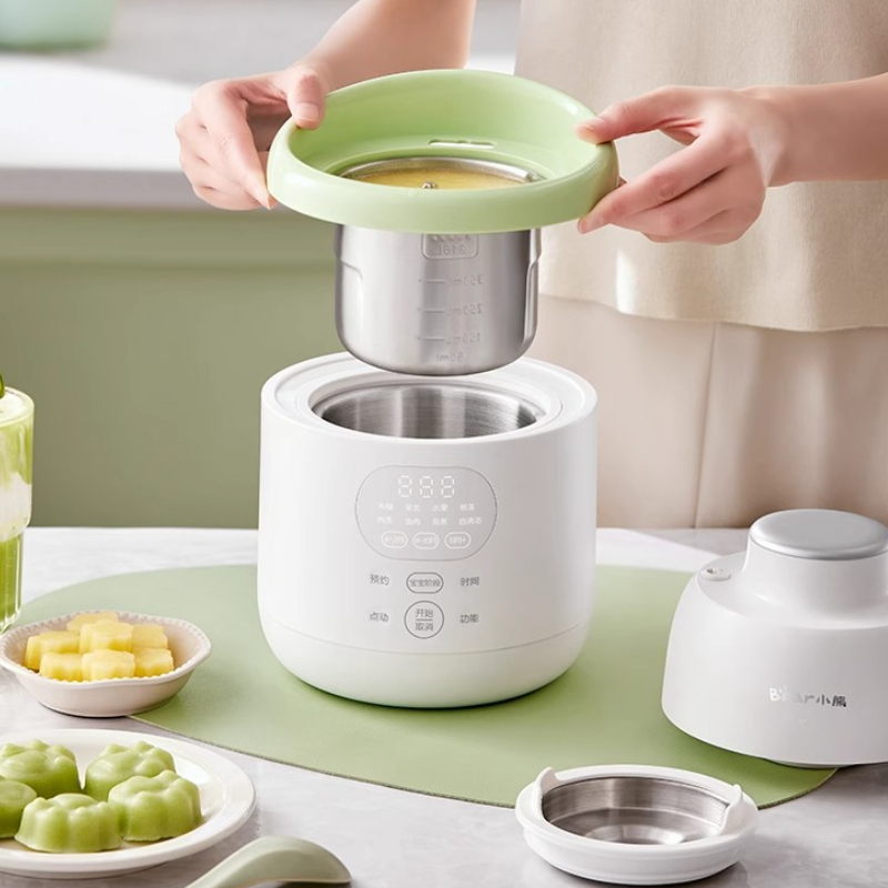 Baby Food Blender And Steamer - Machine à compléments alimentaires ours pour