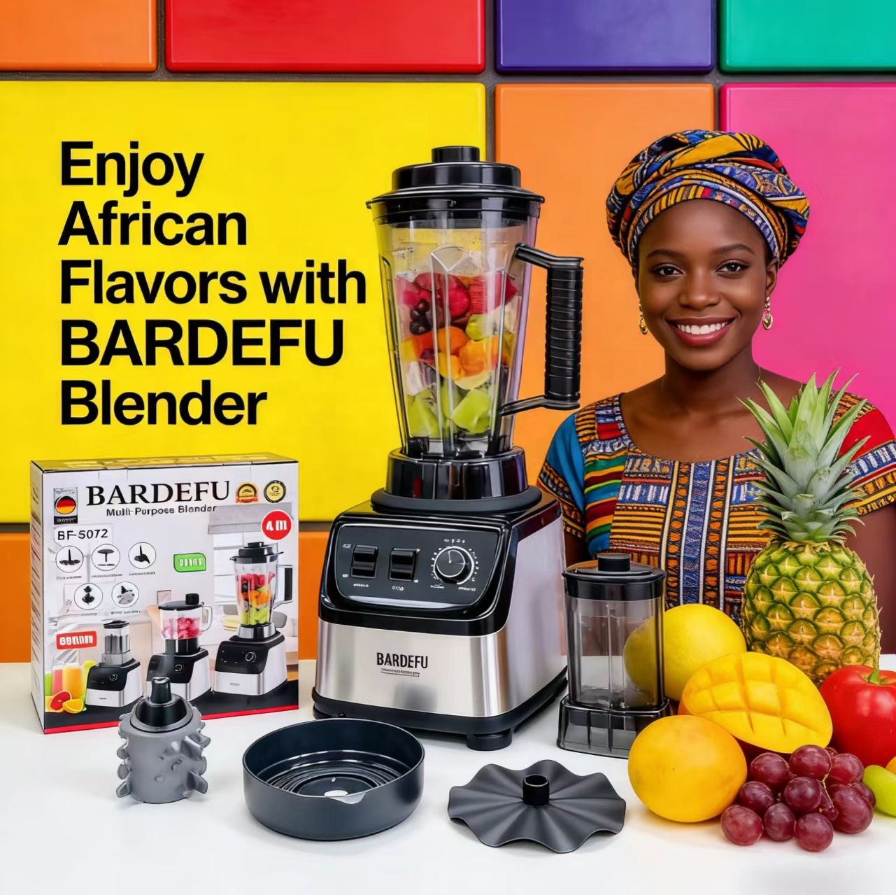 Mixeur multifonctionnel en aci - Baby Food Blender And Steamer avis et prix