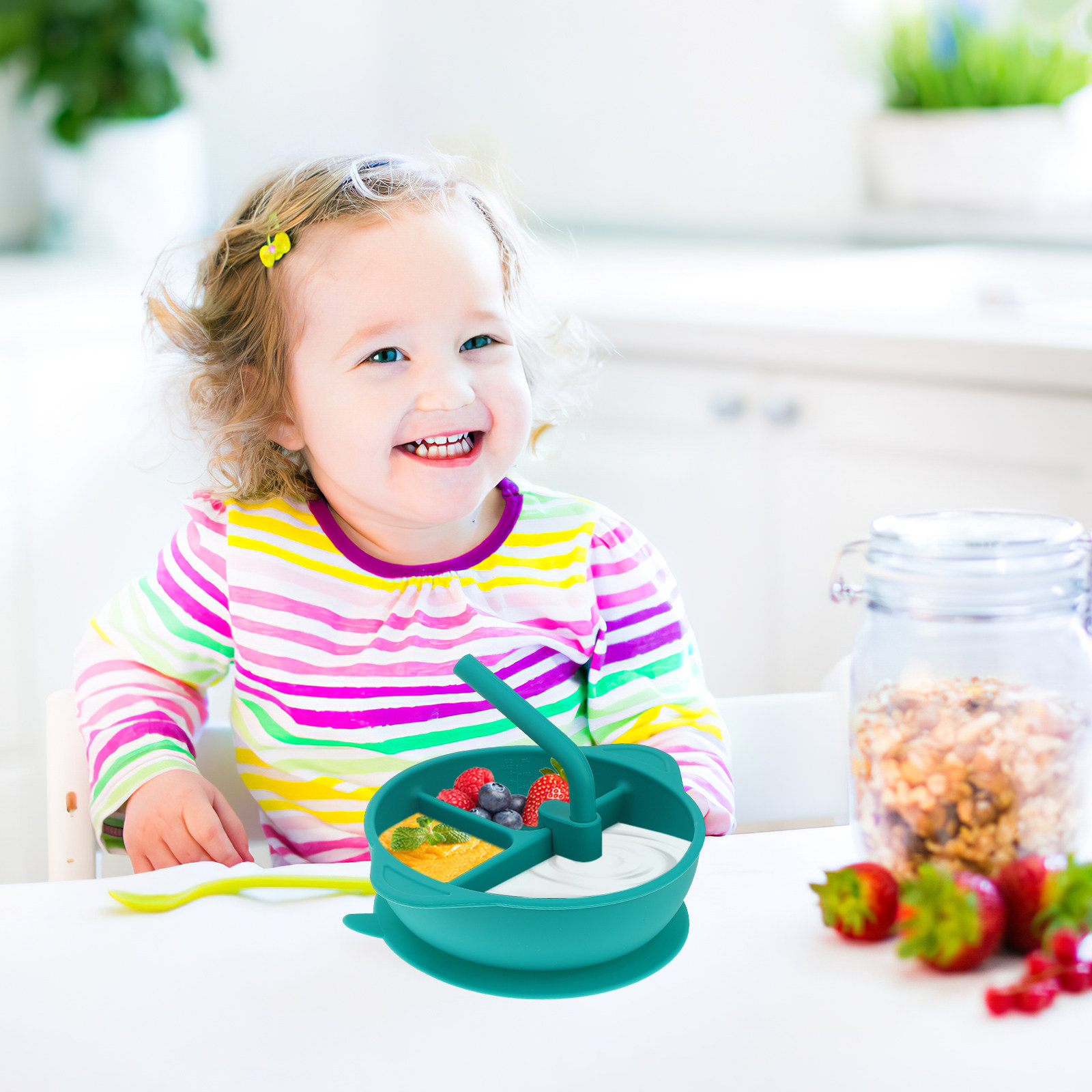 Assiette à dîner en Silicone a - Baby Food Dinner avis et prix