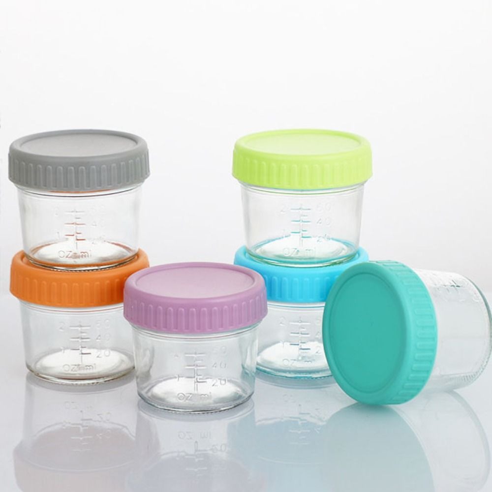 Lot de 6 pots en verre réutili - Baby Food Glass avis et prix