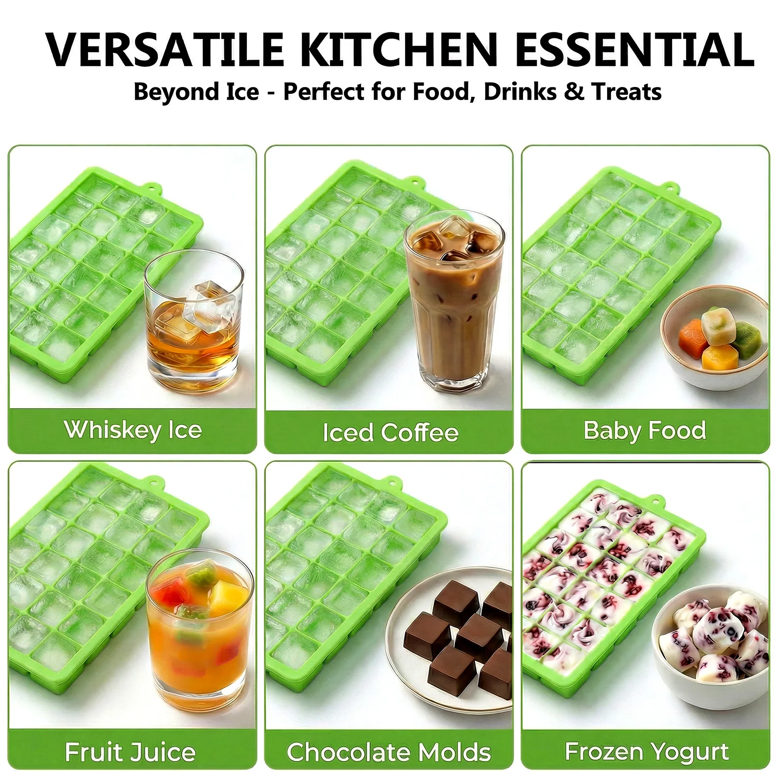 Moule à glaçons en silicone à  - Baby Food Jelly avis et prix