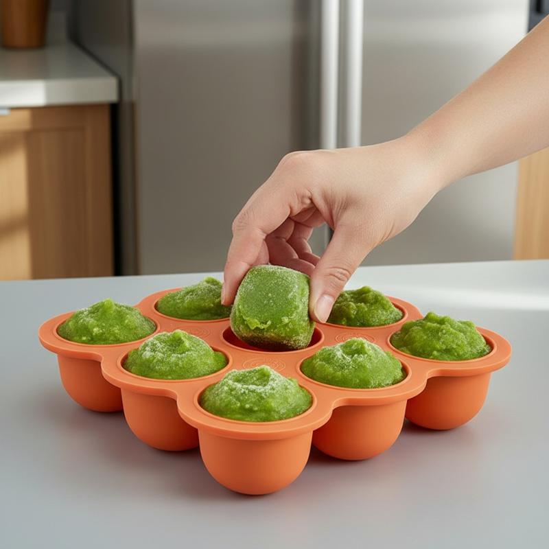 Conteneur en silicone pour ali - Baby Food In Jars avis et prix