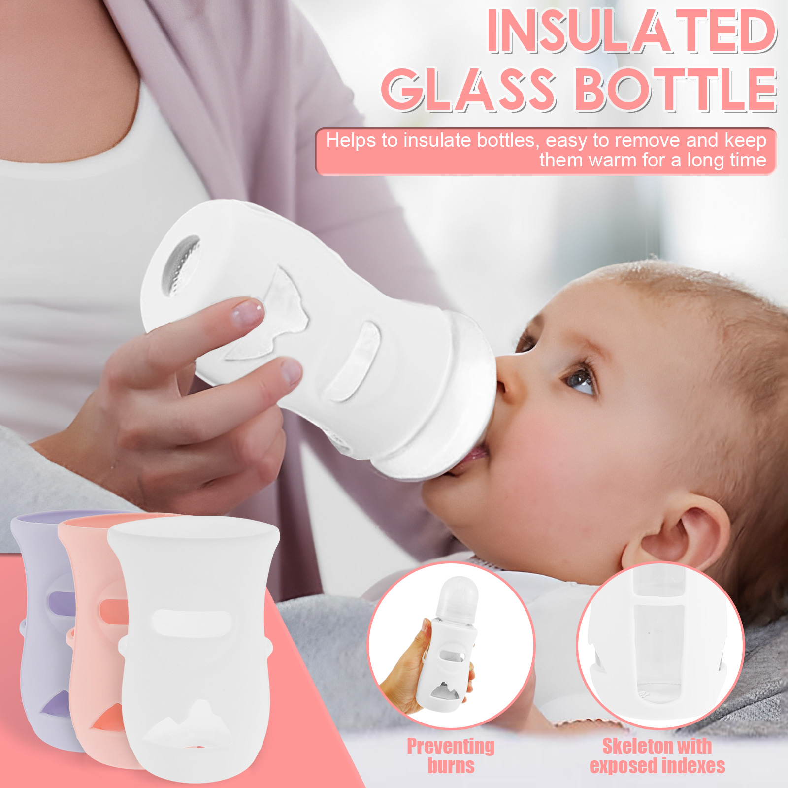 Manchons en Silicone couvercle - Baby Food Glass avis et prix
