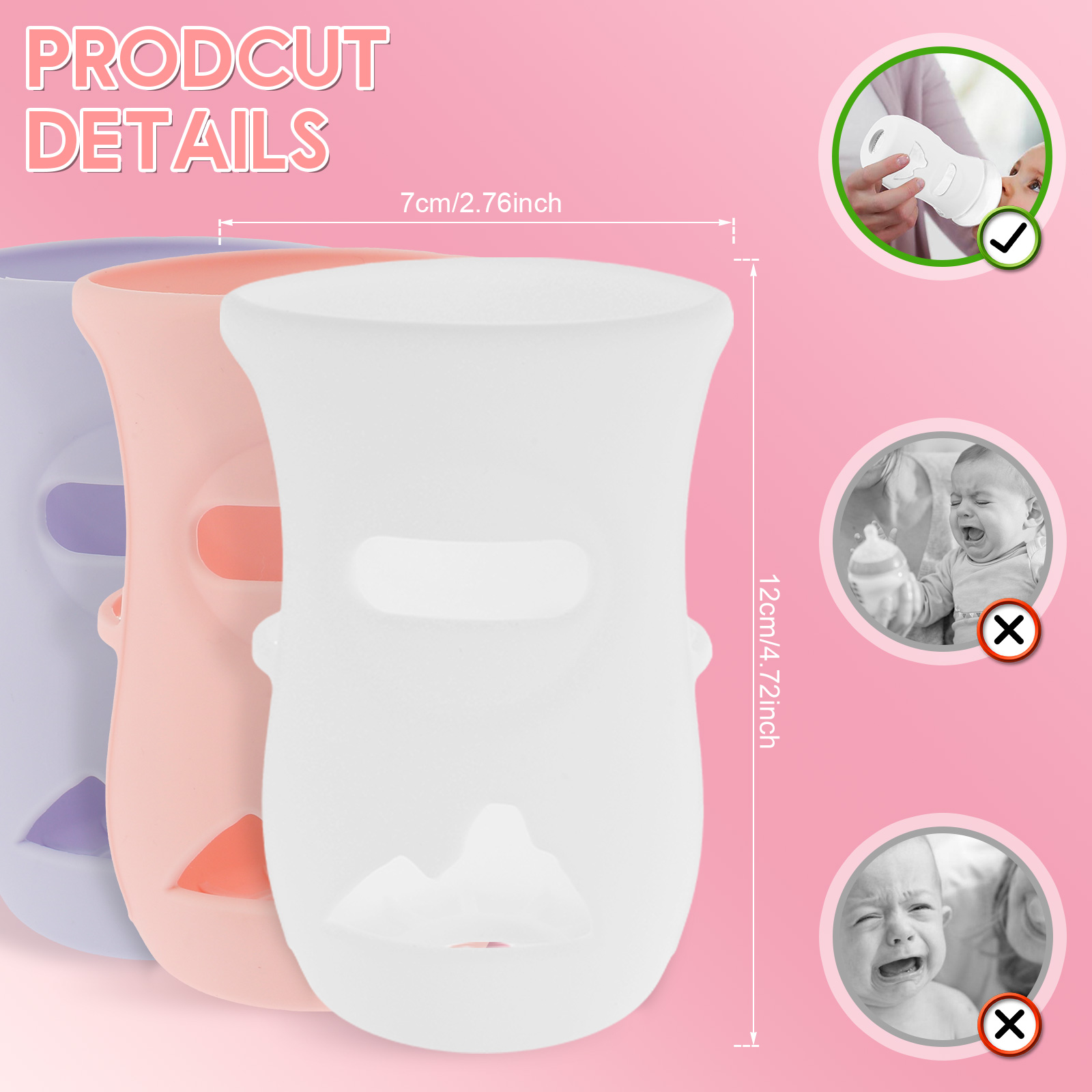 Manchons en Silicone couvercle - Baby Food Glass avis et prix