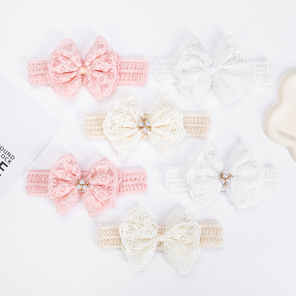 Serre-tête en dentelle crème p - Baby Food Jelly avis et prix