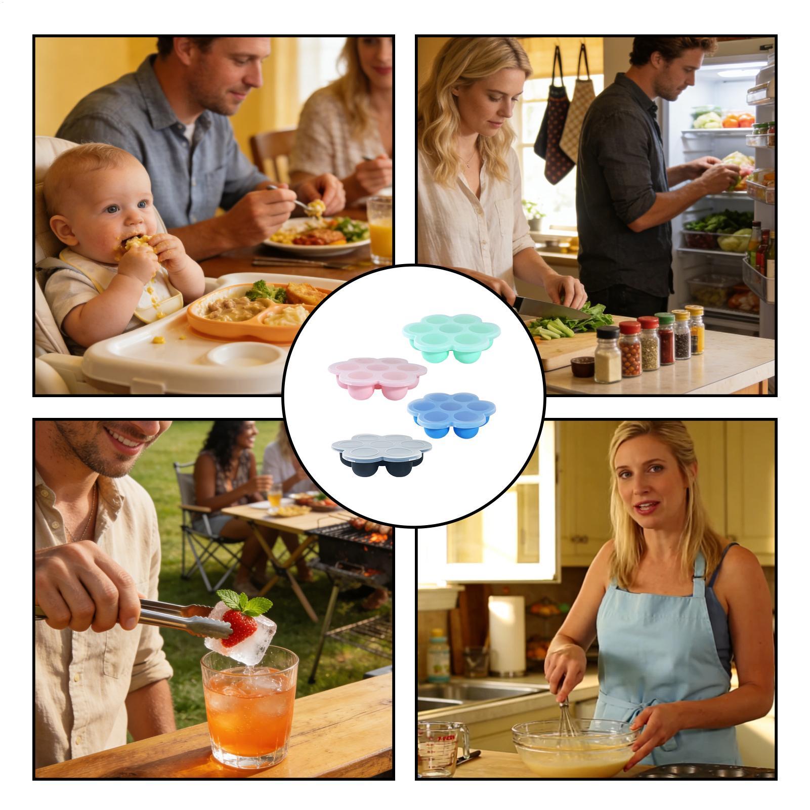 Moules en silicone réutilisabl - Baby Food Jelly avis et prix