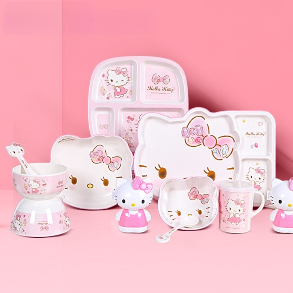 Sanrio vaisselle Hello Kitty v - Baby Food Dinner avis et prix