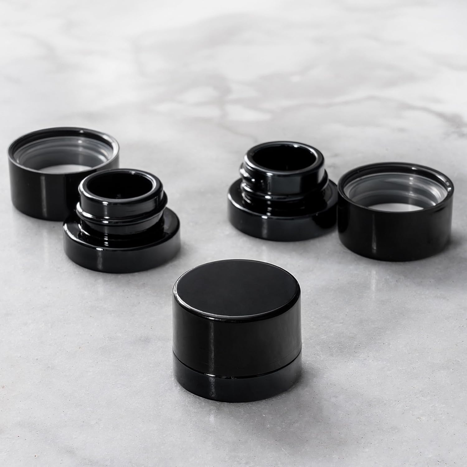 Bocaux en verre noir épais de  - Baby Food Glass avis et prix
