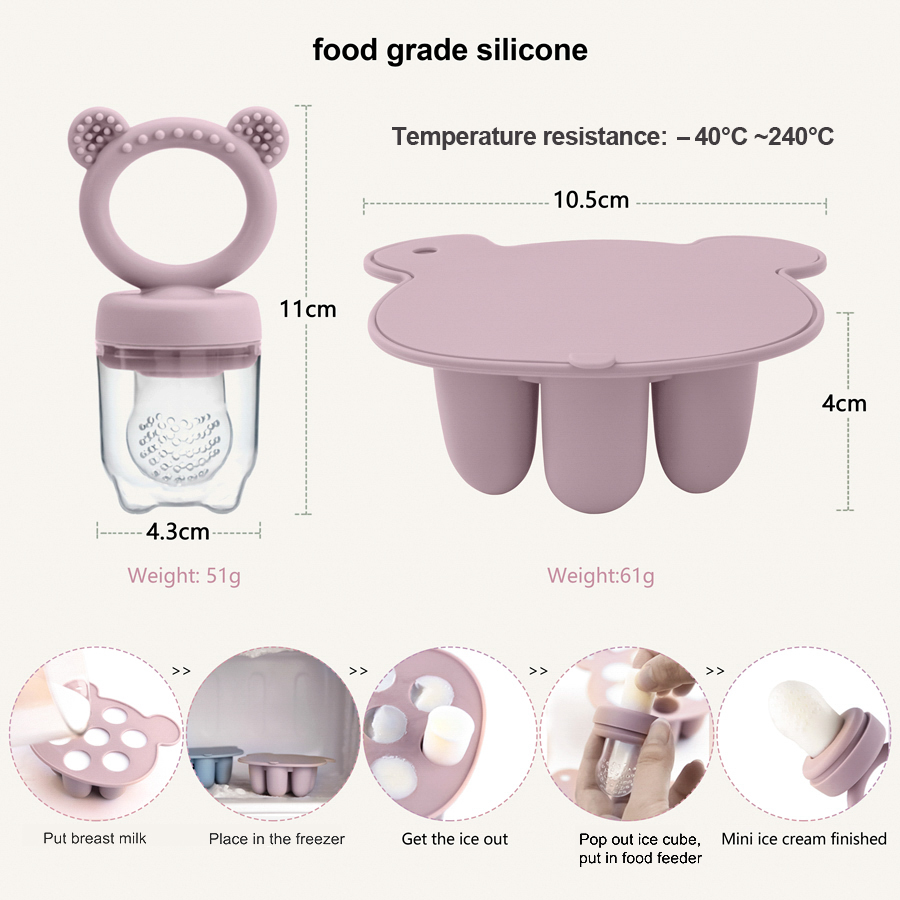 Moule en silicone pour glaces  - Baby Food In Jars avis et prix